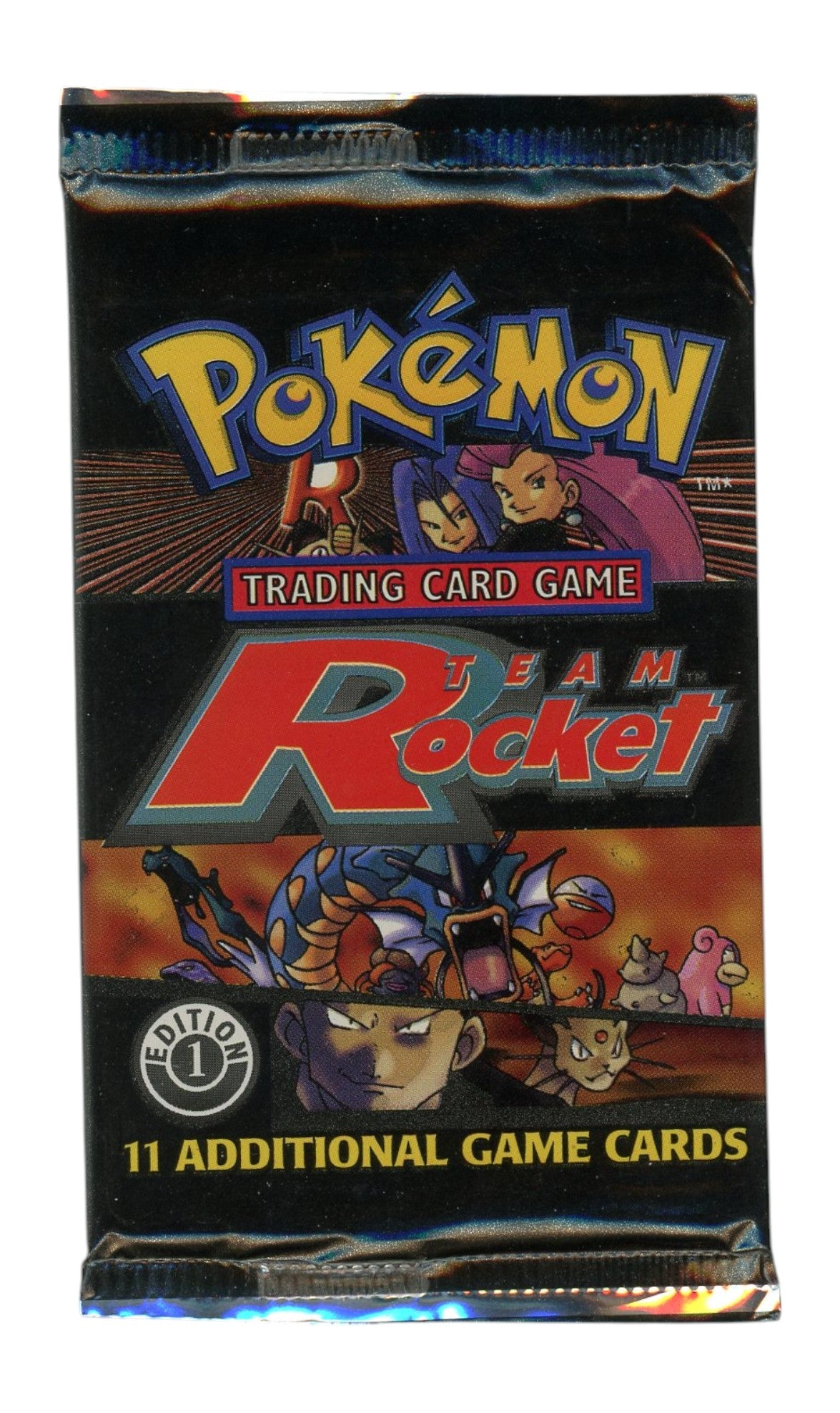 Unweighed 1st Edition Team Rocket Booster Pack