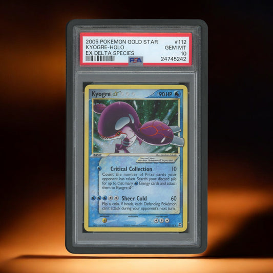 PSA 10 Goldstar Kyogre