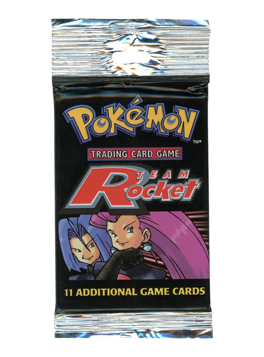 Unweighed Team Rocket Long Stem Booster Pack