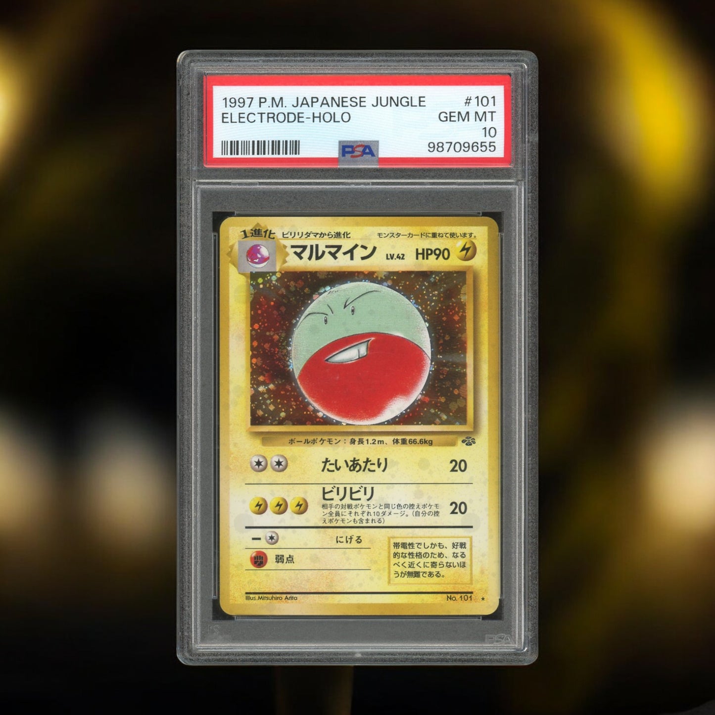 PSA 10 Japanese Electrode, Jungle